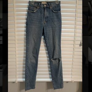 Free people high rise skinny jeans! Worn twice!